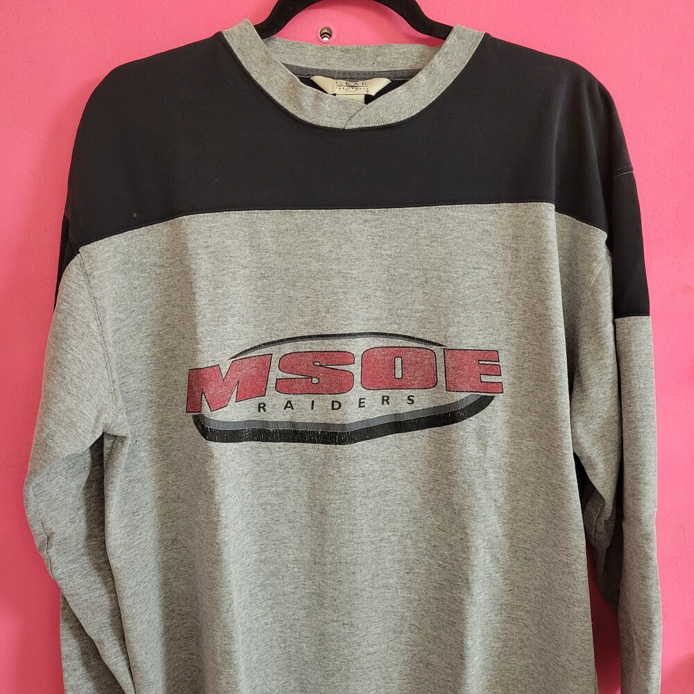 Gear Sports MSOE Raiders Small Black milwaukee tshirt vintage 90s wisconsin mke